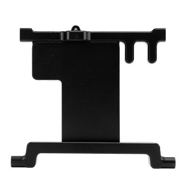 Fixed Servo Mount Bracket, Durable Aluminium Alloy Construction, Aluminum Servo Bracket Replacement, Black for 1/6 Scale RC Cars, Drones, Robotics Projects, Hobbyists