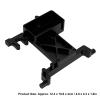 Fixed Servo Mount Bracket, Durable Aluminium Alloy Construction, Aluminum Servo Bracket Replacement, Black for 1/6 Scale RC Cars, Drones, Robotics Projects, Hobbyists view 2