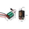 Brushed Motor ESC Combo, 540 Brushed Motor with 65A ESC for Axial for Scx10 90046 RC Car view 3