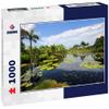 Noah Jigsaw Puzzle Water Lilies Growing and Thriving in a Garden in Naples, Florida, USA 1000 Pieces view 1