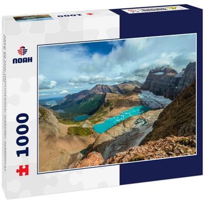 Noah Jigsaw Puzzle Lake in The Mountains, Glacier National Park Montana 1000 Pieces