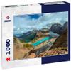 Noah Jigsaw Puzzle Lake in The Mountains, Glacier National Park Montana 1000 Pieces view 1