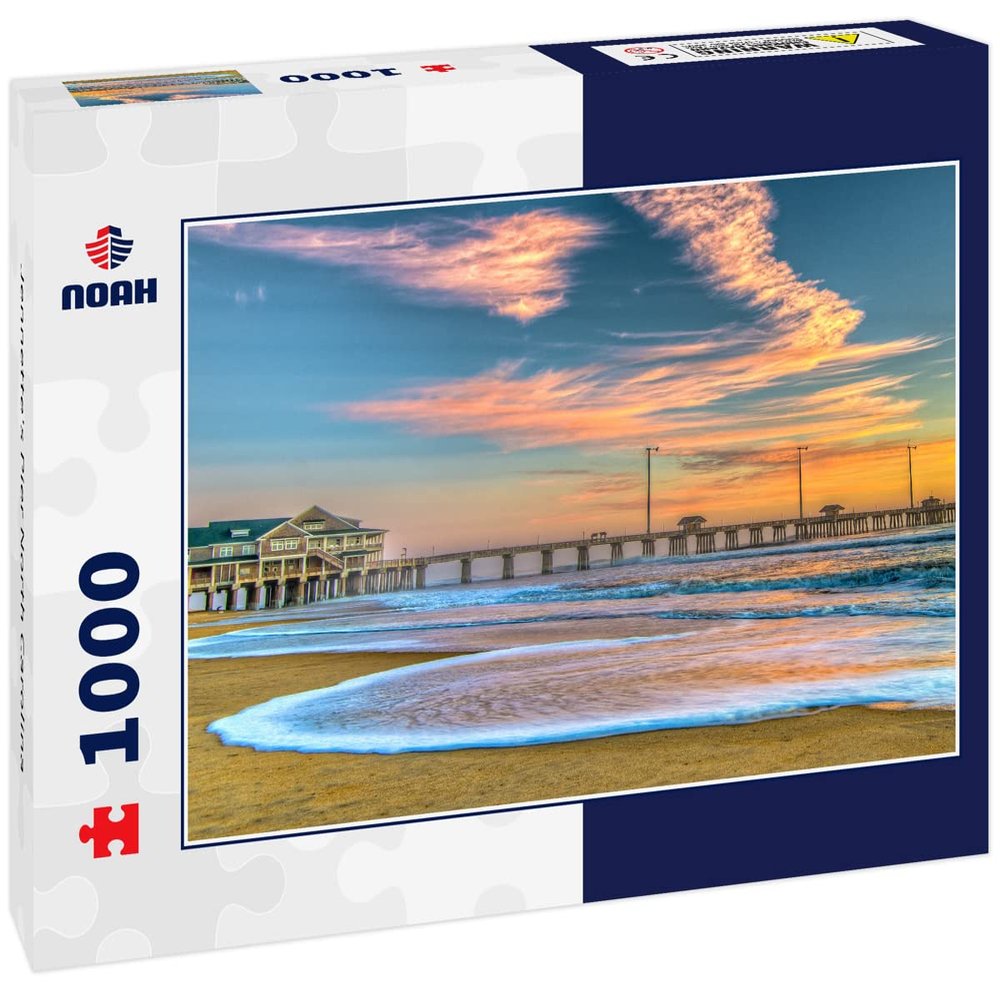 Noah Jigsaw Puzzle Jennette's Pier North Carolina 1000 Pieces