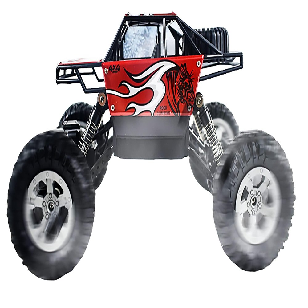 Chandler RC Car Rechargeable USB All Wheel Off Road Climbing Vehicle Rotate 360 Degree Transverse Oblique Car ZG8305C-2 (Red)