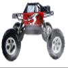 Chandler RC Car Rechargeable USB All Wheel Off Road Climbing Vehicle Rotate 360 Degree Transverse Oblique Car ZG8305C-2 (Red) view 1
