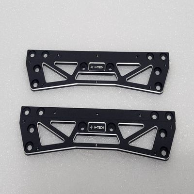 H-TECH RC 1/10 CNC Aluminum Lift Kit & Link For CEN Racing Ford F250 Truck (Black) (Lift Kit)