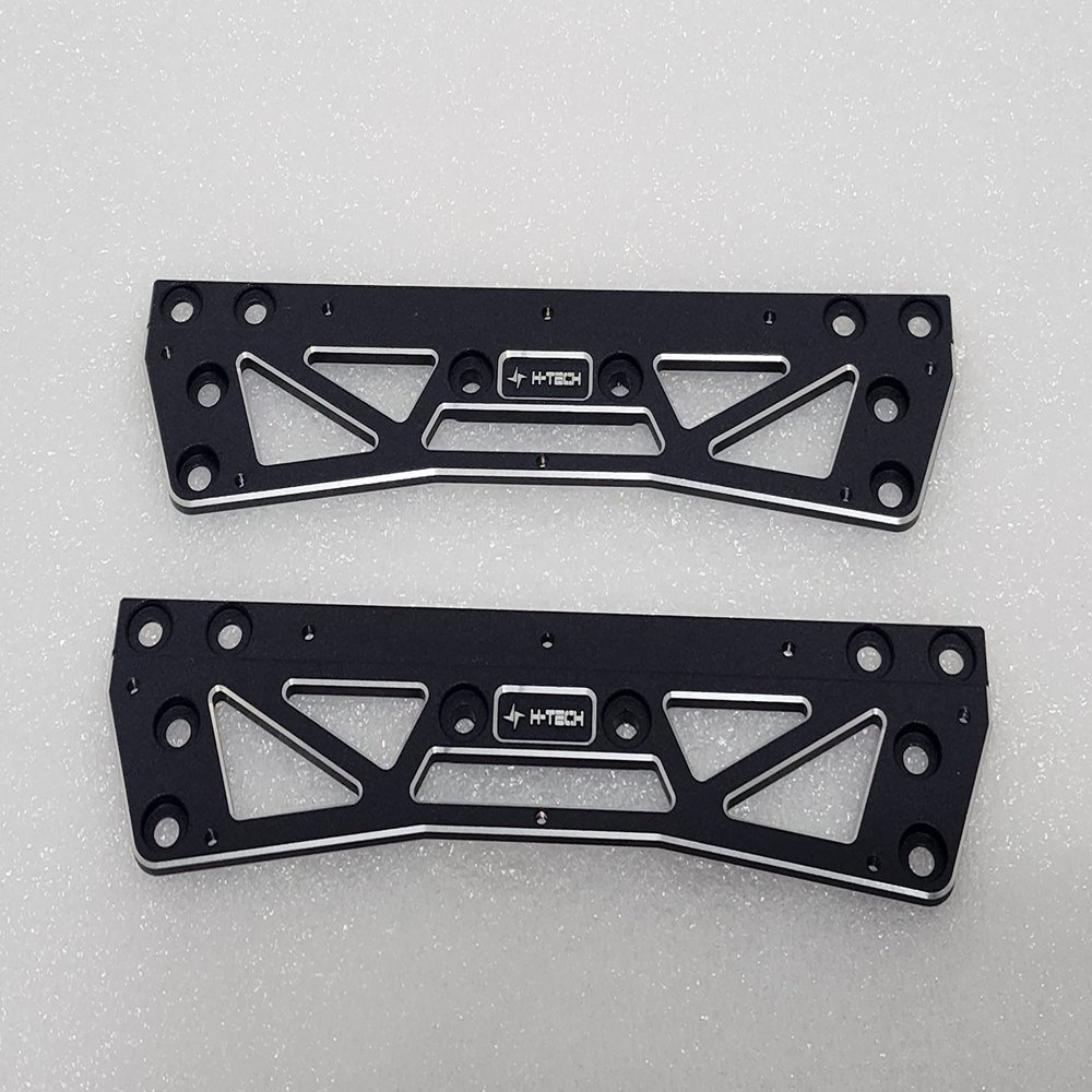 H-TECH RC 1/10 CNC Aluminum Lift Kit & Link For CEN Racing Ford F250 Truck (Black) (Lift Kit)