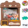 cxjoigxi Large Claw Machine for Kids Adults with Prizes, Adjustable Sound & Light, Mini Vending Machine for Girls Boys, Electronic Arcade Crane Game, Candy Dispenser Toy for Party Birthday Gifts, Bear view 1