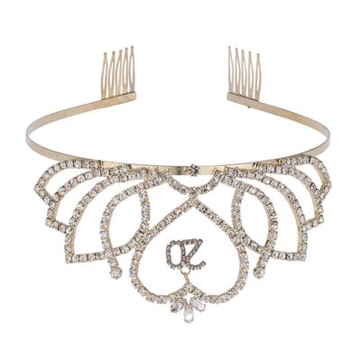 FOMIYES 1pc Birthday Headband Rhinestone Inlay Elegant Alloy Hair Clasp for Parties and Celebrations Accessory for Birthdays and Special Occasions