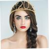FOMIYES 1pc Birthday Headband Rhinestone Inlay Elegant Alloy Hair Clasp for Parties and Celebrations Accessory for Birthdays and Special Occasions view 3
