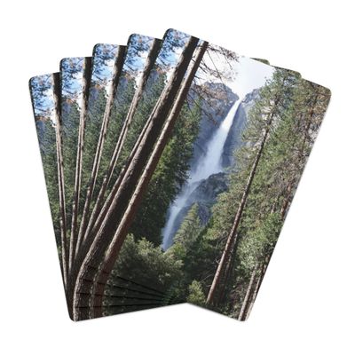 Brian Bula Yosemite Playing Cards National Park Cards Yosemite Falls Poker Cards