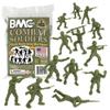 BMC Classic OD Green Plastic Army Men - 40pc WW2 Soldier Figures - Made in USA view 1