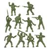 BMC Classic OD Green Plastic Army Men - 40pc WW2 Soldier Figures - Made in USA view 4