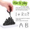 550 PCS Magnetic Ferrite Stones Toys Magnet Crags Ferrite Balls Putty, Magnet Gadgets Seriously Satisfying Office Desk Fidget Toys for Adults Gift view 3