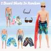 19 PCS Doll Clothes for Dolls Including Handmade 1 Suit 5 Tops 5 Pants Casual Wear 2 Beach Pants 4 Pair of Shoes 1 Glasses 1 Surfboard for 11.5 Inch Boy Dolls Outfits for Boyfriend Doll in Random view 4