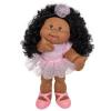 14 Inch Hand Stitched Doll Sparkle Collection Brown Eyes & Black Hair view 2