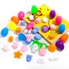 24 Pack Fillers Easter Eggs with Mochi Squishy Toys Surprise Mini Kawaii Animal Squishies Stress Relief Toys for Easter Basket Stuffers Hunt Theme Party Favors Classroom Prize Supplies view 2