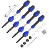 1/10 RC Car Front & Rear Drive Shafts Kits Upgrade Parts for TRAXXAS Hoss/Rustler/Slash/Stampede 4X4 2wd 1/10 view 2