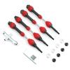 1/10 RC Car Front & Rear Drive Shafts Kits Upgrade Parts for TRAXXAS Hoss/Rustler/Slash/Stampede 4X4 2wd 1/10 view 1