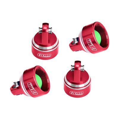 GPM Upgrades Aluminum 6061-T6 Damper Top Cap for GPM and Original Shock Absorbers for 1/5 X-Maxx 6S Monster Truck (77076-4) & 1/5 X-Maxx 8S Monster Truck (77086-4) & 1/6 XRT (78086-4) Rc Cars (red)