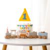 ibwaae Wooden Train Set for Baby Toys with Numbers and Blocks Train Toy 12 PCS for Toddler Boys and Girls 1 2 3 4 5 Birthday Toys view 3