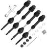 1/10 RC Car Front & Rear Drive Shafts Kits Upgrade Parts for TRAXXAS Hoss/Rustler/Slash/Stampede 4X4 2wd 1/10 view 2