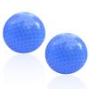 penepico Large Sensory Massage Ball for Kids, 2 Pack 33.5" 85CM Macaron Blue Bouncy Exercise Balls for Toddlers, Big Inflatable Toys with Tactile Spikes, Outdoor Giant Yoga Balls, Large Beach Ball view 1