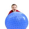 penepico Large Sensory Massage Ball for Kids, 33.5" 85CM 3.1lbs Macaron Blue Bouncy Exercise Balls for Toddlers, Big Inflatable Toys with Tactile Spikes, Outdoor Giant Yoga Balls, Large Beach Ball view 1
