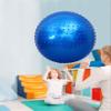 penepico Large Sensory Massage Ball for Kids, 2 Pack 33.5" 85CM Bouncy Exercise Balls for Toddlers, Big Inflatable Toys with Tactile Spikes, Outdoor Giant Yoga Balls, Large Beach Ball (Blue+Pink) view 3