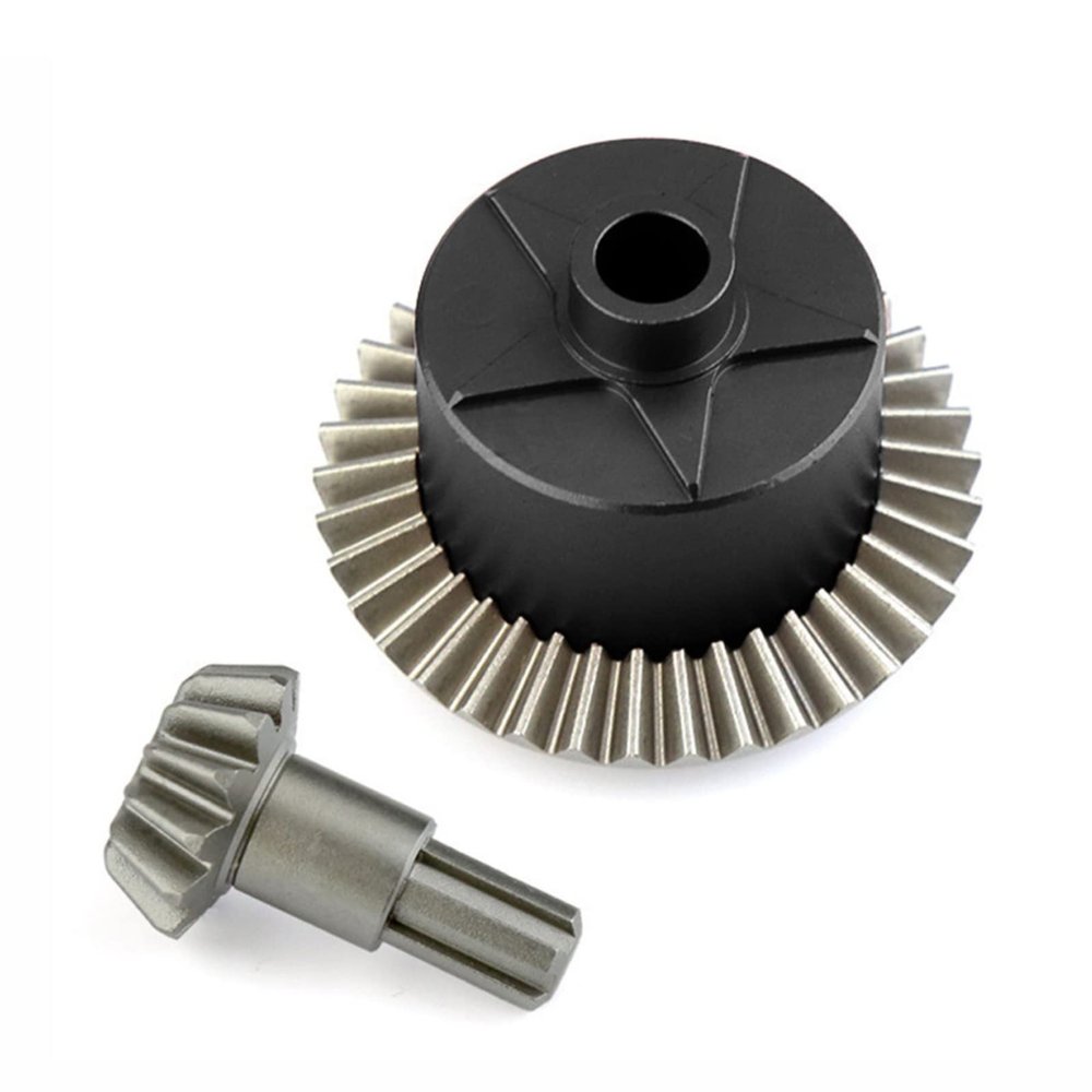 Gear Differential Case, 1/10 RC Car Gear Differential Case Front/Rear Steel Differential Gear Kits Replacement for ARRMA Senton Kraron 1/10 RC Car