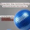 penepico Large Sensory Massage Ball for Kids, 2 Pack 33.5" 85cm Pink Bouncy Exercise Balls for Toddlers, Big Inflatable Toys with Tactile Spikes, Outdoor Giant Yoga Balls, Large Beach Ball view 4