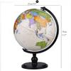 Globe World Education Globe Retro Abs Base with Black Stand World Globe 9.8 Inch Adult Globe Office Decoration Globe Globe for Decor view 2