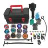 STJOYOPY Battling Top Game Metal Fusion 4D Series Battle Set 12 Spinning Tops 4 Launchers Gyro Game with Storage Box Gift for Kids Boys 8+ view 1