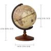 OLOTU Globe The Latest World Globe Retro English Globe High-Definition Fonts to Protect Eyesight A Variety of Sizes Optional Globe Globe for Decor view 2