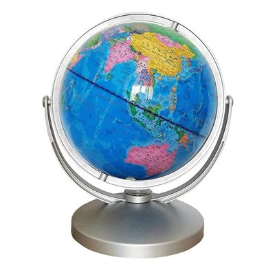 Globe World Globe Ar Educational Globes Metal Stand Smart Globes for Office Decoration Kids Learning Interactive Globe 11in Globe for Decor