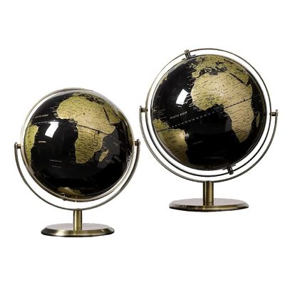 Globe The Latest World Globe Black Ocean Globe Children's Educational Interactive Astronomy and Geography Map Globe Globe for Decor