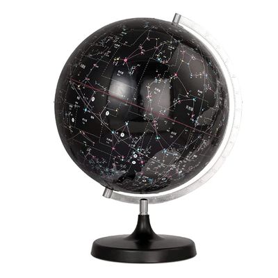 Globe World Globe Large Clear Constellation Globe Black with Glowing Globe Desk Lamp for Home Office Display Globe Globe for Decor