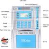 BKstar Blue ATM Piggy Bank for Real Money for Kids/Boys with Power-Off Memory, Debit Card, Onekey Shutdown, Coin Recognition, Target Setting, Bill Feeder, Balance Calculator, Savings Machine Box view 3