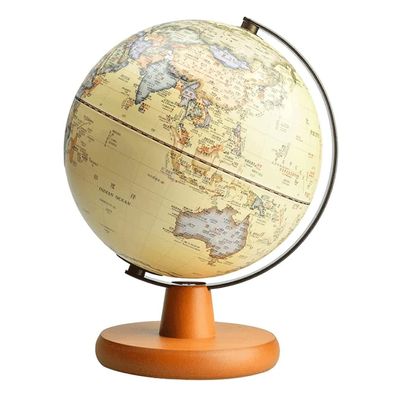 Globe Newest Globe Lighted Led Antique World Globe with Wooden Stand 3 Sizes Educational World Map Kids Office Decoration Globe Globe for Decor