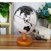 OLOTU Globe Newest World Globe Stainless Steel arc and Base, Metal Black and White Globe Table Decoration Home Office Display Globe Globe for Decor view 3