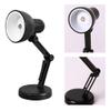 1:6 Scale Dollhouse Desk Lamp Dollhouse Miniature Lamp Desk Lamp Mini Light Mini Table Lamp Foldable Desk Light Flexible Reading Lamp Dollhouse Decoration Accessories view 3