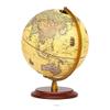 OLOTU Globe World Globe Wooden Base Illuminated Globe 12.5 Inch Retro Tabletop Rotating Earth Geography Globe Kids Decorative Globe Globe for Decor view 1