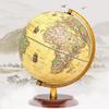 OLOTU Globe World Globe Wooden Base Illuminated Globe 12.5 Inch Retro Tabletop Rotating Earth Geography Globe Kids Decorative Globe Globe for Decor view 3
