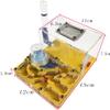HRTC DIY Ant Castle Acrylic Ant Nest Farm Double Water Tower with Feeding Area Ant Farm Makes a Gift for Ant Lovers view 2