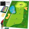 TOY Life Chipping Golf Practice Mats Golf Training Mat Indoor Outdoor Games for Adults Family Kids Outdoor Play Equipment Stick Chip Backyard Game (Copyrighted)(No Club Included) view 1