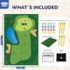 TOY Life Chipping Golf Practice Mats Golf Training Mat Indoor Outdoor Games for Adults Family Kids Outdoor Play Equipment Stick Chip Backyard Game (Copyrighted)(No Club Included) view 3