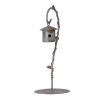 CHICIRIS Dollhouse Birdhouse High Simulation Sturdy Lifelike Environment Miniature Birdhouse Antique Finish Aluminum 1:12 Scale 1:6 Scale for Children to Decorate view 1