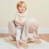 Nattou Rocking Horse Animal for Children, Rabbit Pomme, 10-36 Months, 60 x 30 x 45 cm, Pink, 485203 view 3