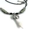 Alligator Tooth Necklace GT64 Gator New Orleans Louisiana Cajun Creole Voodoo Bayou Genuine view 2