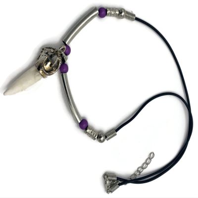 Alligator Tooth Necklace GT63 Gator New Orleans Louisiana Cajun Creole Voodoo Bayou Genuine